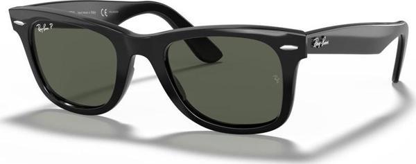 Ray-Ban Wayfarer Polarize Güneş Gözlüğü 0RB2140 901/58 50 Ekartman Black Green Polarized - Image 1