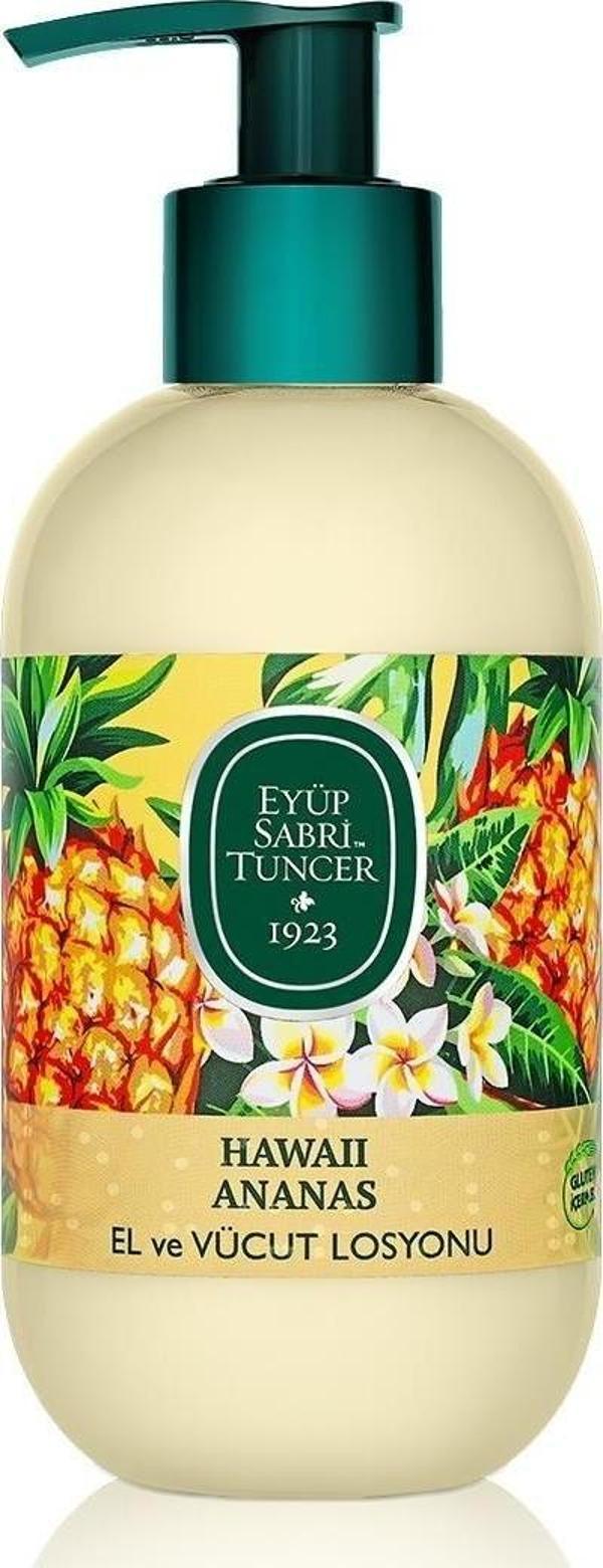 Eyüp Sabri Tuncer Hawaii Ananas Doğal Zeytinyağlı El Ve Vücut Losyonu 280 Ml - Image 1