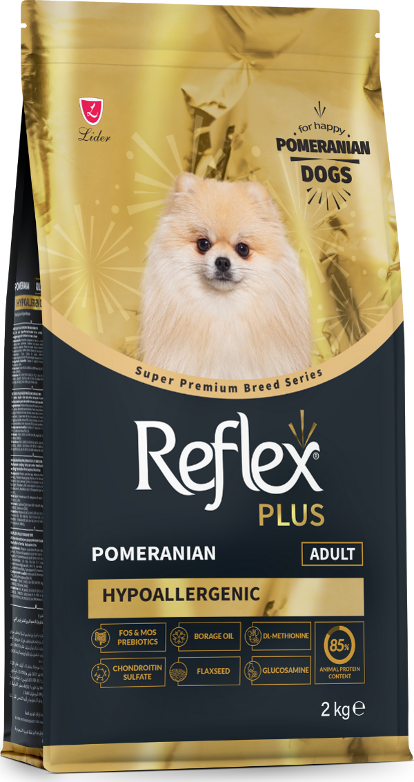 Reflex Plus Pomeranian Yetişkin Köpek Maması 2 kg - Image 1