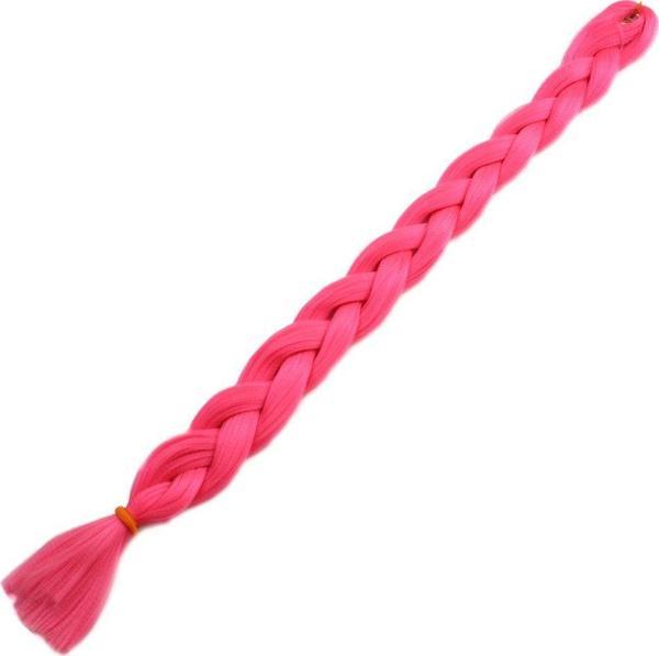  Afrika Örgüsü Ve Rasta İçin Sentetik Saç - Neon Pembe - Image 1