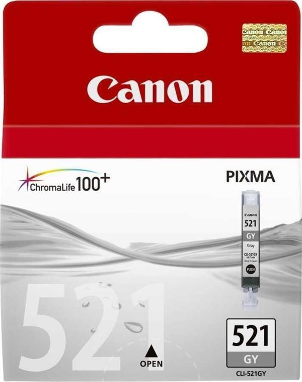 Canon CLI-521GY Grey Gri Mürekkep Kartuş MP260-540-550-620 - Image 1