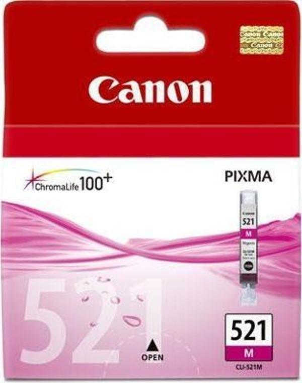 Canon CLI-521M Magenta Kırmızı Mürekkep Kartuş MP260-540-550-560-620-630 MX860-870 - Image 1