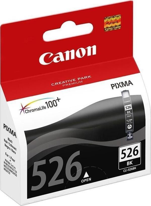 Canon CLI-526BK Black Siyah Mürekkep Kartuş IX6550 MG5150-5250-5350-6150 - Image 1