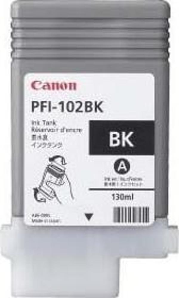Canon PFI-120BK Black Siyah Plotter Kartuş - Image 1
