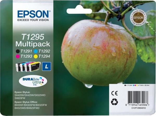 Epson BX305-320 SX425 Multipack 4'lü Mürekkep Kartuş T12954022 - Image 1