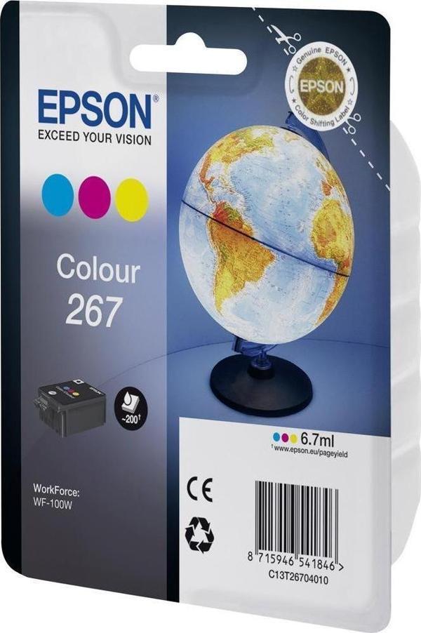 Epson 267 Renkli Mürekkep Kartuş t26704010 - Image 1