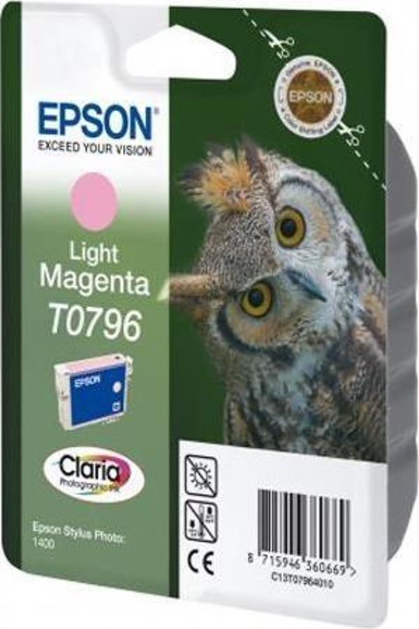 Epson 1400-P50 Light Magenta Açık Kırmızı Mürekkep Kartuş T07964020 - Image 1