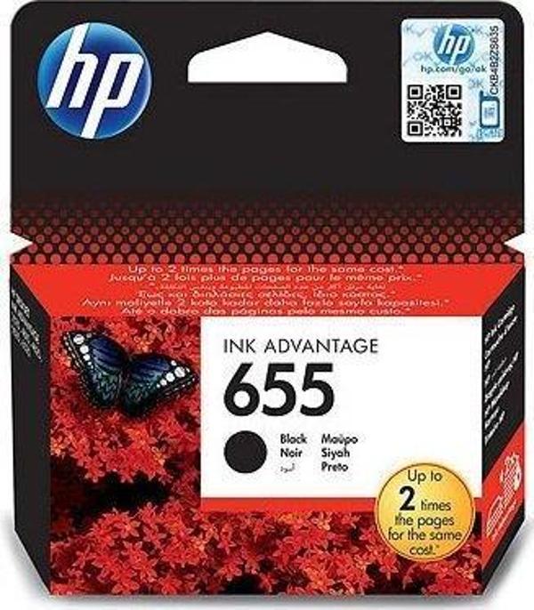HP 655 Black Siyah Kartuş CZ109AE - Image 1