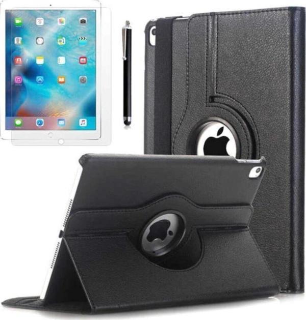 Harmony Apple Ipad 7.nesil 10.2'' 360° Dönebilen Deri Standlı Kılıf - Image 1