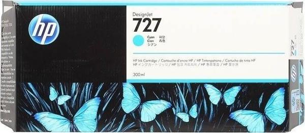 HP 727 Cyan Mavi 300ML Plotter Kartuşu F9J76A - Image 1