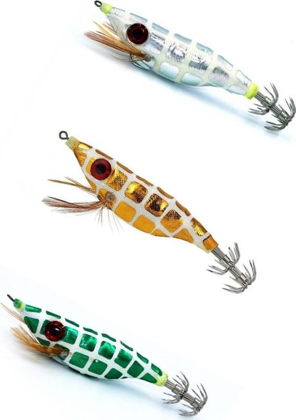 3 Adet Rapala Lures Yapay Yem Suni Yem Kalamar Yemi Kalamar Zoka 8cm 9gr - Image 1