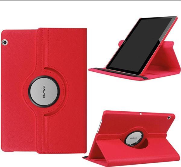 Universal T5 10 Inç 360 Dönerli Stand Deri Tam Koruma Dönebilen Kılıf - Image 1