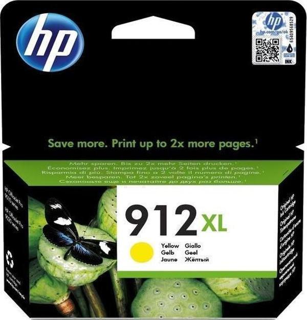HP 912XL Yüksek Kapasite Yellow Sarı Kartuş 3YL83A - Image 1