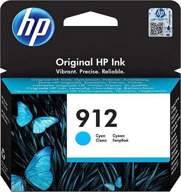 HP 912 Cyan Mavi Kartuş 3YL77A - Image 1