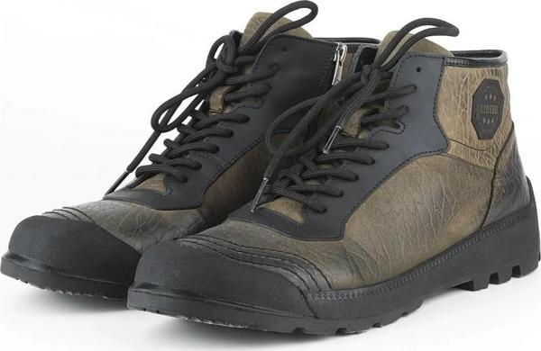 Libero 1339 Casual Hakiki Deri Nubuk Erkek Bot (Kış 24) - Image 1