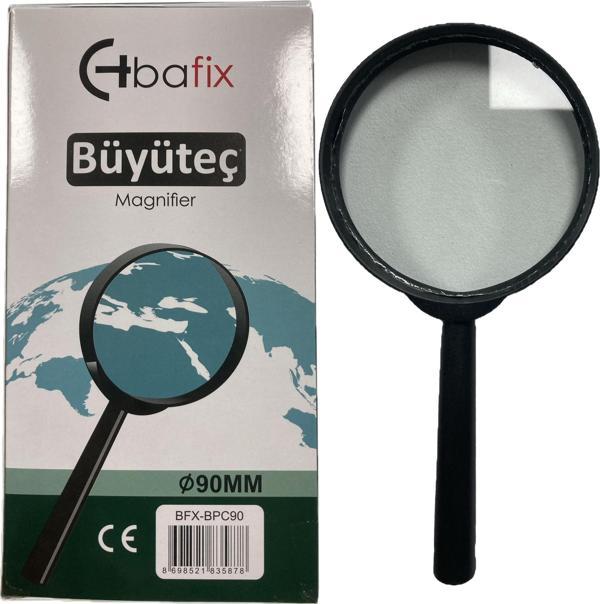 Bafix Büyüteç Plastik Çerçeveli 90 MM Büyüteç - Image 1