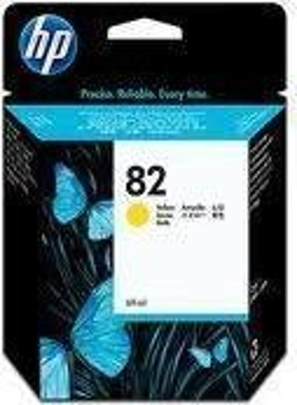 HP 82 Yellow Sarı 69ML Kartuş C4913A - Image 1