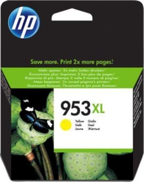 HP 953XL Yellow Sarı Yüksek Kapasite Kartuş F6U18AE - Image 1