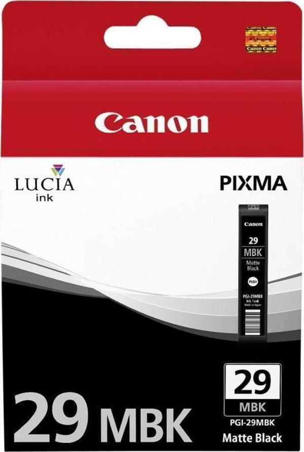 Canon PGI-29MBK Matte Black Mat Siyah Mürekkep Kartuş - Image 1