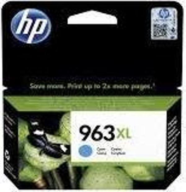 HP 963XL Yüksek Kapasite Cyan Mavi Kartuş 3JA27A - Image 1
