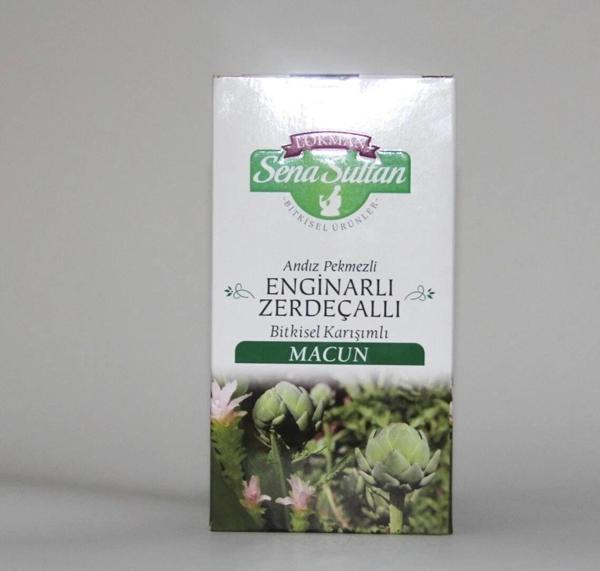 Lokman Sena Sultan Andız Pekmezli Enginarlı Zerdeçallı Bitkisel Karışımlı Macun 420 Ml - Image 1