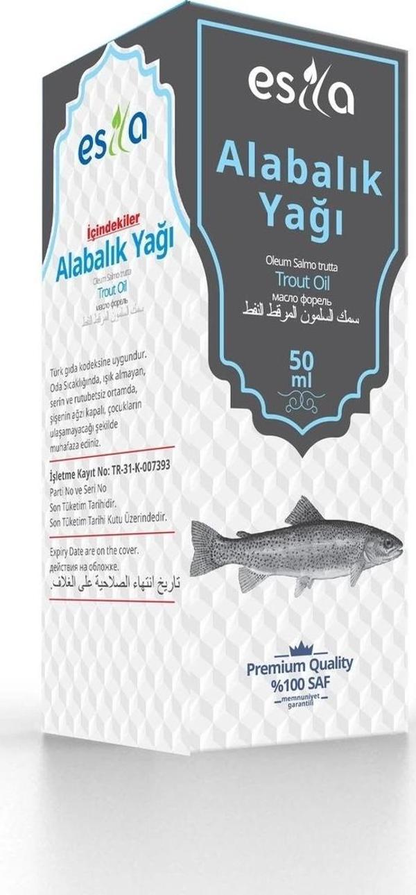 Esila Alabalık Yağı 50 ML - Image 1