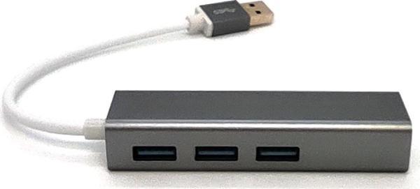 Beek 3 Port USB 3.0 Hub &amp; Gigabit LAN Adaptörü&lt;br&gt;3 x USB A Dişi&lt;br&gt;1 x USB A Erkek& - Image 1