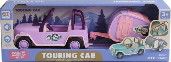 SS113A-SS113C Çekme Karavan Sesli Safari Araba -Birliktoys - Image 1