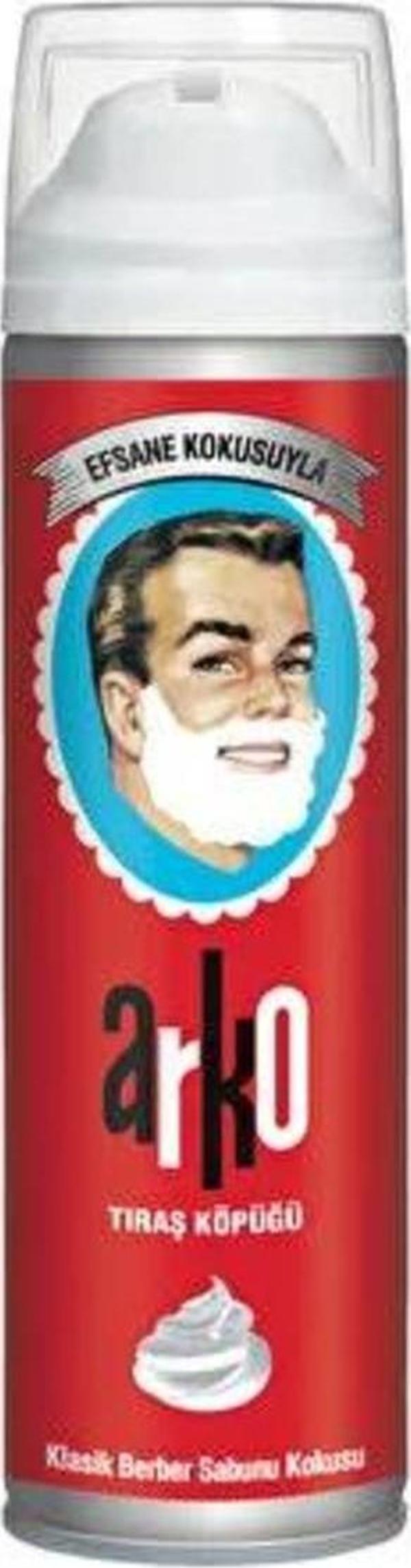 Arko 60. Yıl Özel Klasik Berber Sabunu Kokulu Tıraş Köpüğü 200 Ml 8690506539252 - Image 1