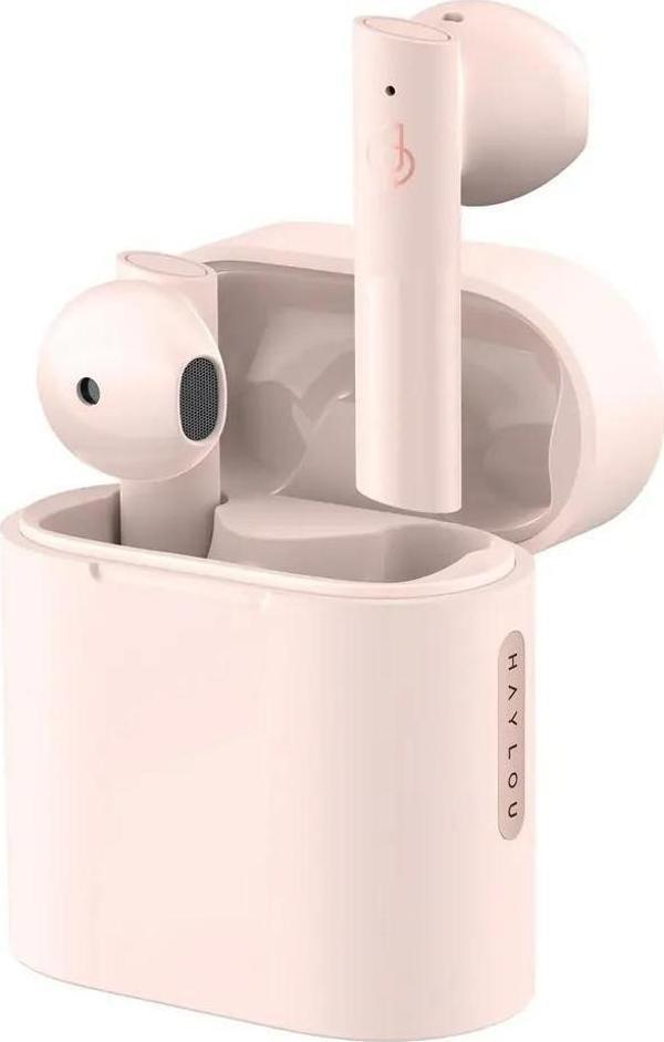 Haylou Moripods TWS Bluetooth Kulaklık 5.2 -Pembe - Image 1