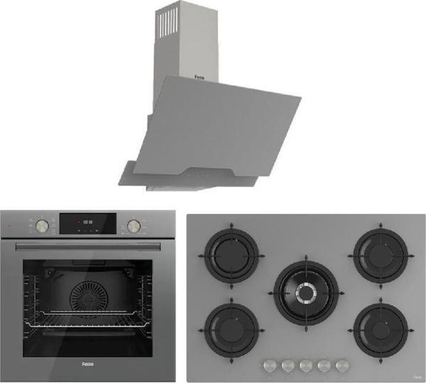 Ferre Flowart Mega Serisi Gri Set (rs038+ Qms63cpr +d065 ) - Image 1