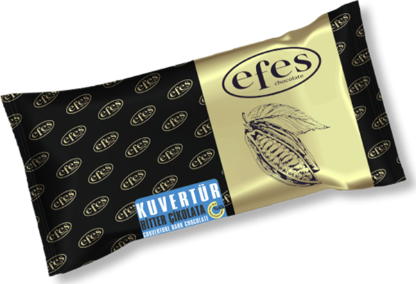 Efes Çikolata  EXTRA BİTTER KUVERTUR %55 2.5 KG - Image 1