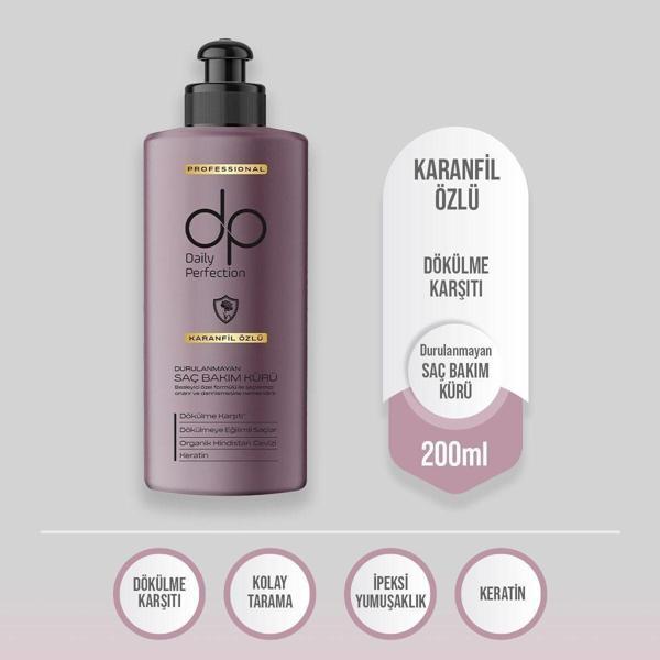 dp Daily Perfection Karanfil Özlü Durulanmayan Saç Bakım Kürü 200 ml - Image 1
