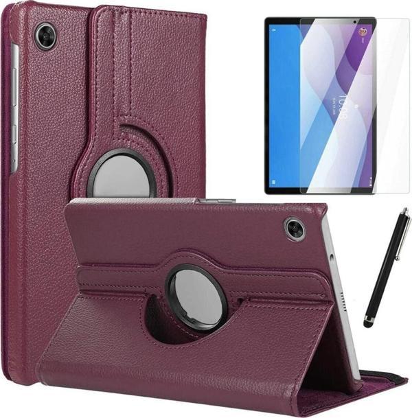 GoGoPlus Galaxy Tab A8 10.5 X-200 Uyumlu Kılıf 360 Dönebilen Kılıf + Ekran Koruyucu + Kalem +-Set - Image 1