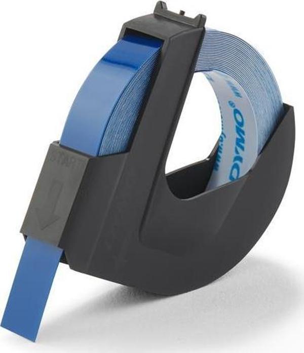 DYMO S0898140 Kabartma Şerit, 9 mmx3 mt, Mavi  520106 - Image 1