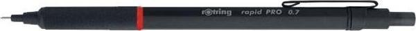 Rotring Versatil Kalem Rapid Pro 0.7 MM Siyah 1904257 - Image 1