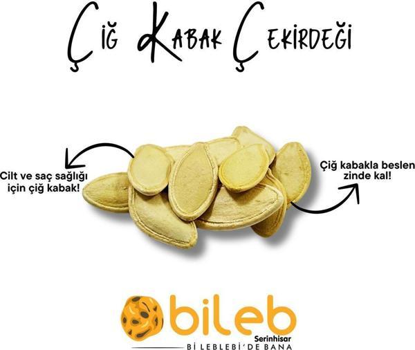Bileb Serinhisar Bi Leblebi'De Bana Çiğ Kabak Çekirdeği 1 Kg - Image 1