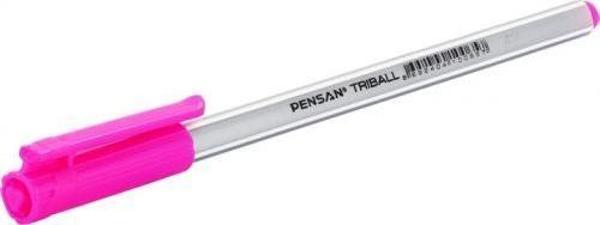 Pensan Tükenmez Kalem Triball 1.0 MM Bilye Uç Pembe 12 Lİ 1003 - Image 1