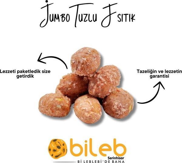 Bileb Serinhisar Bi Leblebi'De Bana Kavrulmuş Tuzlu Fıstık Jumbo 500 Gr - Image 1