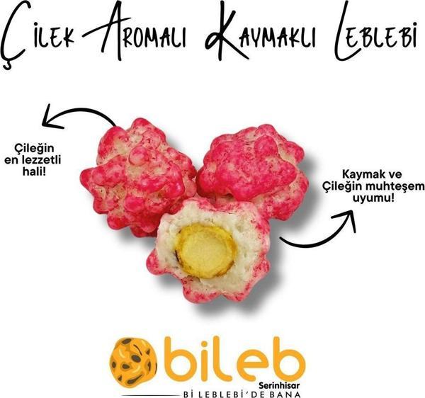 Bileb Serinhisar Bi Leblebi'De Bana Leblebi Çilekli Kaymaklı Leblebi 250 Gr - Image 1