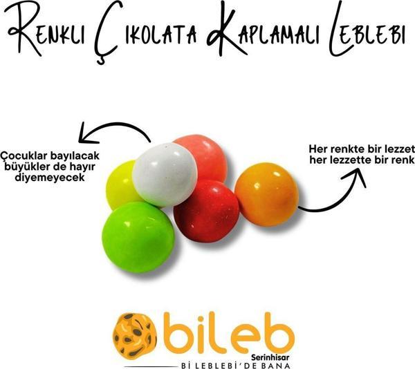 Bileb Serinhisar Bi Leblebi'De Bana Leblebi Renkli Çikolata Kaplı Gök Kuşağı 400 Gr - Image 1