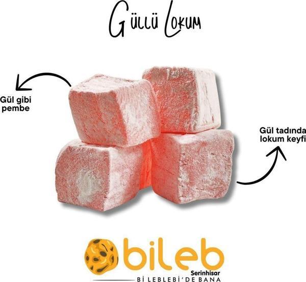 Bileb Serinhisar Bi Leblebi'De Bana Lokum Güllü Lokum & (250 Gr) - Image 1