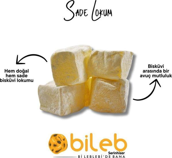 Bileb Serinhisar Bi Leblebi'De Bana Lokum Sade& Sade Lokum &(250Gr) - Image 1