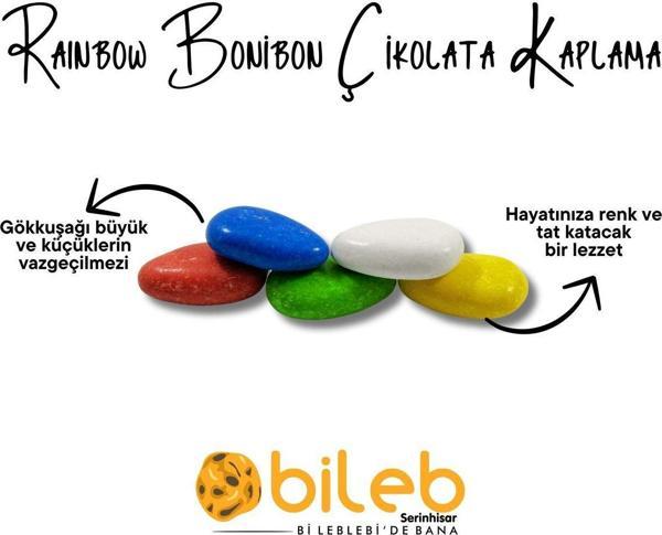 Bileb Serinhisar Bi Leblebi'De Bana Rainbow Bonibon Çikolata Kaplama 400 Gr - Image 1