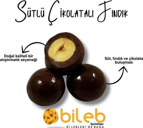 Bileb Serinhisar Bi Leblebi'De Bana Sütlü Çikolatalı Fındık & (100) Gr - Image 1