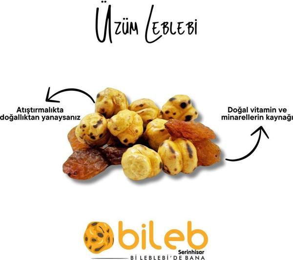 Bileb Serinhisar Bi Leblebi'De Bana Üzümlü Leblebi 1 Kg - Image 1