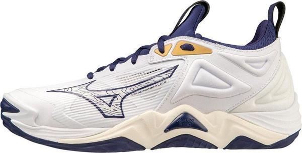 Wave Momentum 3 Unisex Voleybol Ayakkabısı Beyaz/Lacivert - Image 1