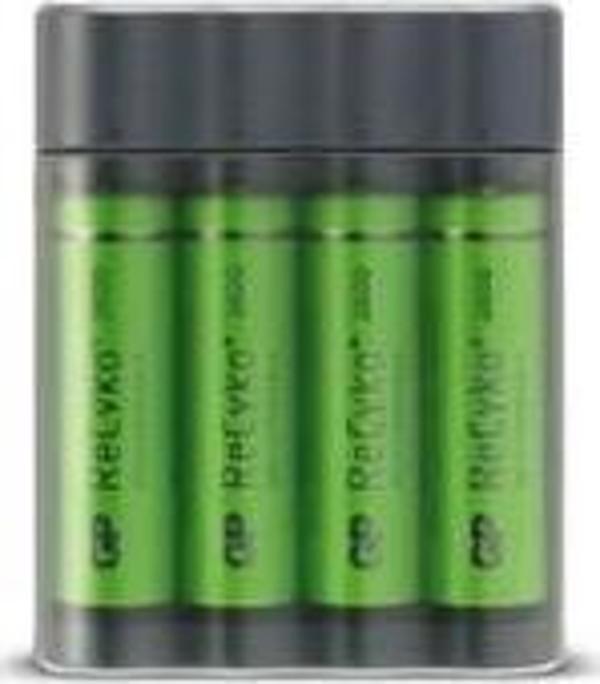 GP X411 AA 2700 mAh Şarjlı Kalem Pil 4 Adet + Şarj Cihazı Gpx411270AAHCEMTB-2EAB4 - Image 1