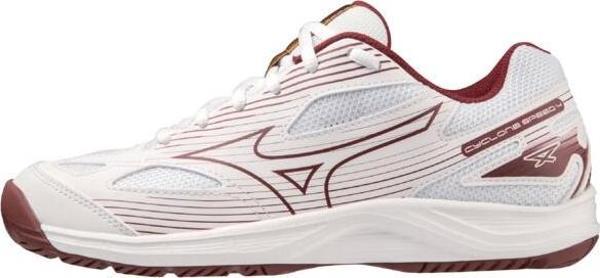 Cyclone Speed 4 Kadın Voleybol Ayakkabısı Beyaz/Kırmızı - Image 1