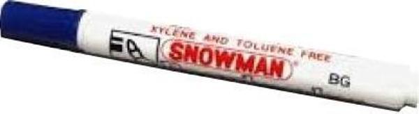 Snowman BG-12 Tahta Kalemi Yuvarlak Uçlu Mavi - Image 1